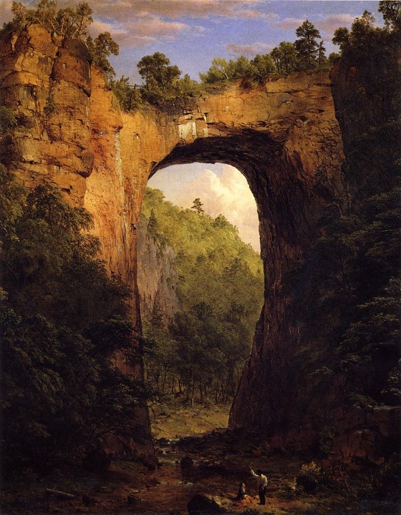 Frederic Edwin Church The Natural Bridge